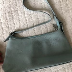 great condition light blue shoulder purse